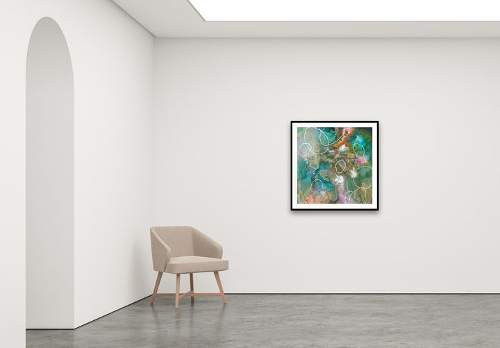 Antoinette Ferwerda | Ricketts Pools - Medium, limited edition fine art reproduction in a black frame