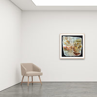 Antoinette Ferwerda | Ammonite Vessel - Medium, limited edition fine art reproduction in a natural oak frame