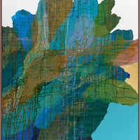 Antoinette Ferwerda | Windmill Grass II (2022) - Original artwork, framed in natural oak (129cm x 99cm)