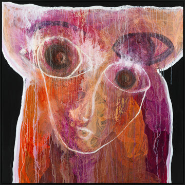 Antoinette Ferwerda | Inner Maker (2023) - Original artwork, framed in black oak (150cm x 150cm)