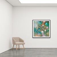 Antoinette Ferwerda | Ricketts Pools - Large, limited edition fine art reproduction in a black frame