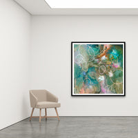 Antoinette Ferwerda | Ricketts Pools - Extra large, limited edition fine art reproduction in a black frame