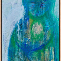 Antoinette Ferwerda | Form Study (2023) - Original artwork, framed in natural oak (64cm x 54cm)