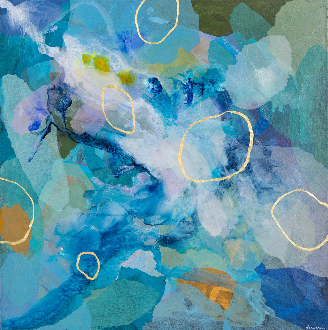 Antoinette Ferwerda | Cerulean Rockpools - Limited edition fine art reproduction