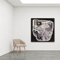 Antoinette Ferwerda | Deux Coeurs (2023) - Styled, original artwork, framed in black painted oak (154cm x 154cm)
