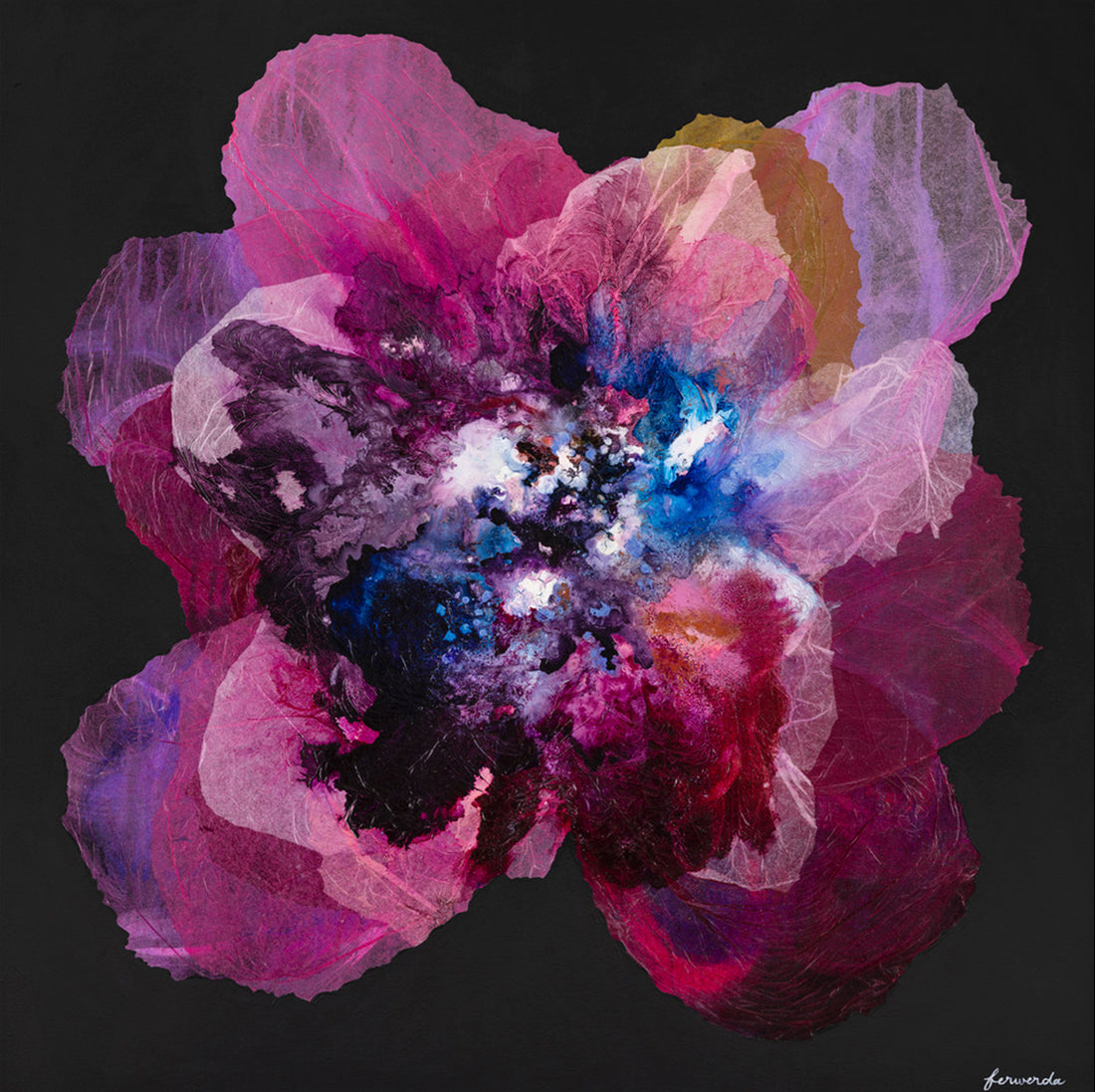 Antoinette Ferwerda | Prussian Champagne Poppy - Limited edition fine art reproduction