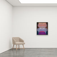 Antoinette Ferwerda | Smoky Quartz Gossamer (2023) - Styled, original artwork, framed in black painted oak (84cm x 74cm)