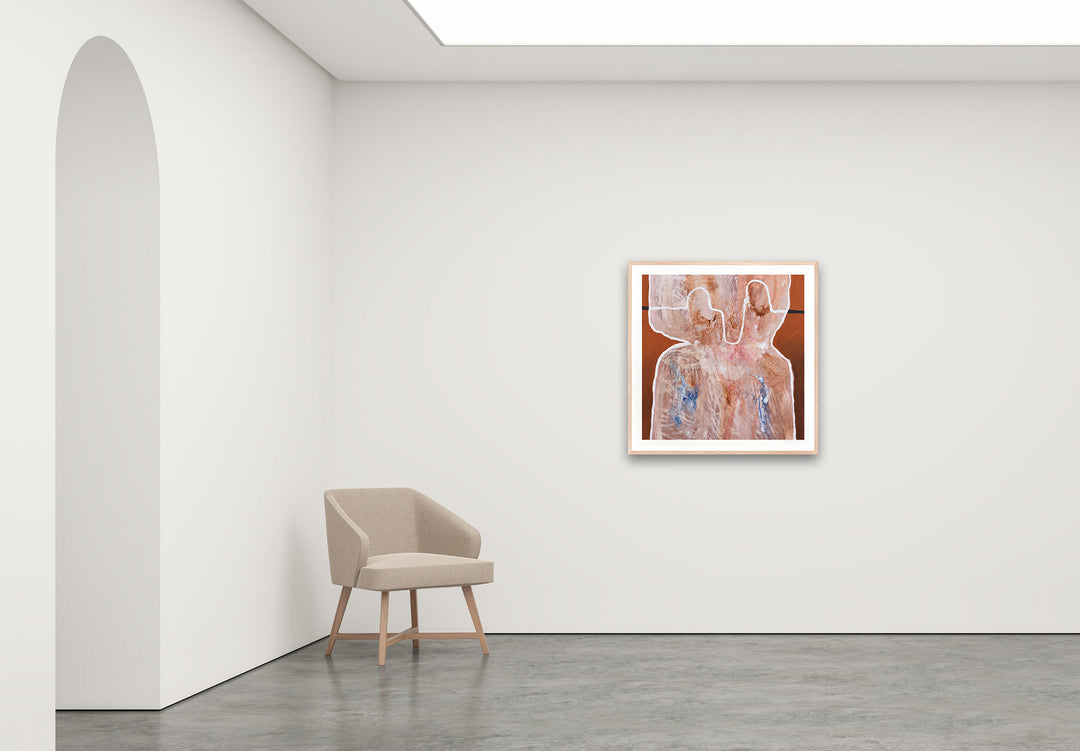 Antoinette Ferwerda | Terracotta Form - Medium, limited edition fine art reproduction in a natural oak frame
